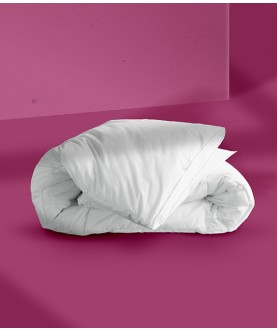 L'Idéale - Couette Chaude Coton Percale Fibre Recyclée 400g/m2