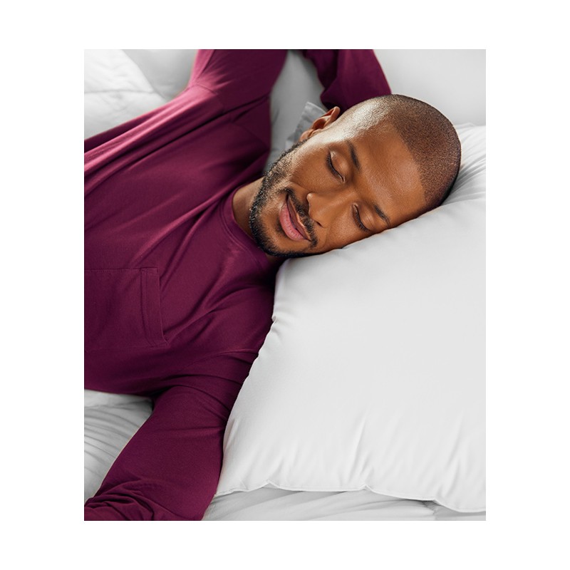 L'Idéal - Oreiller Moelleux Fibre Recyclée Percale 750g